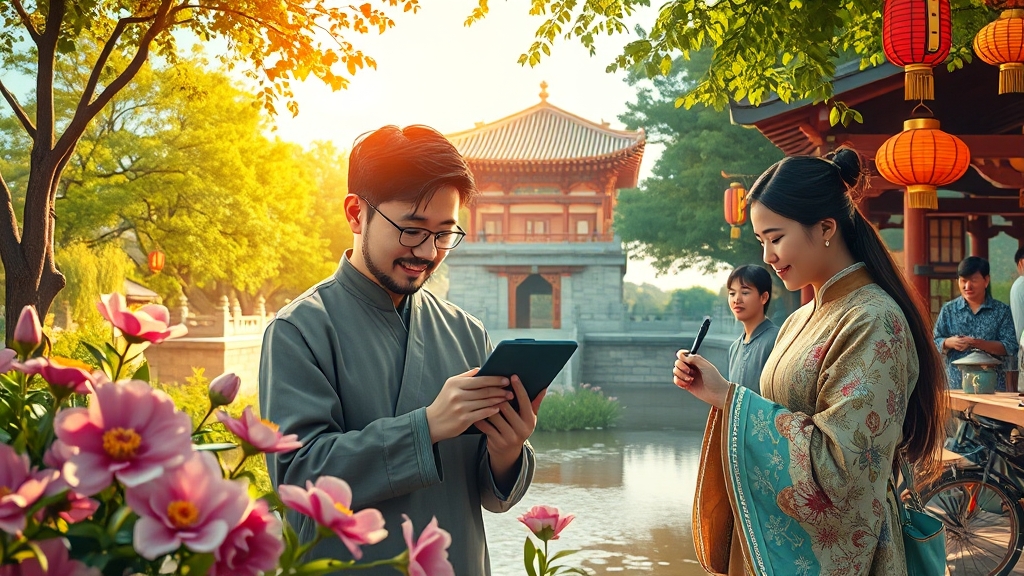 인간과 AI의 협업 모델 (realistic 스타일)